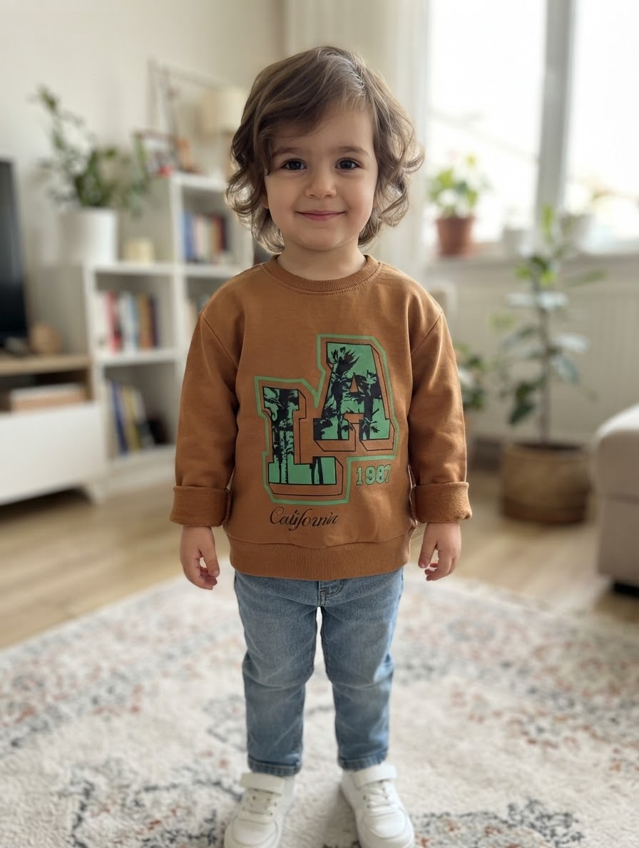 بلوز تک دورس LA بچگانه
